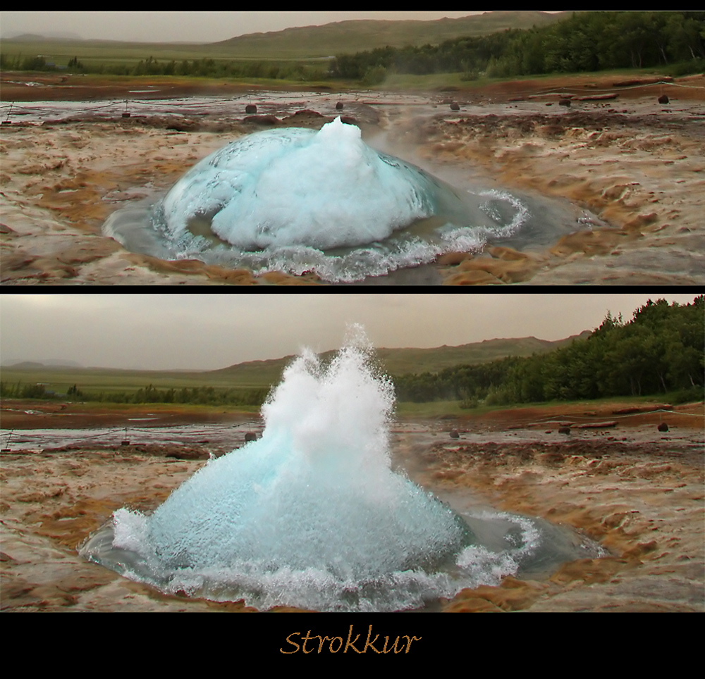 Die Wasserglocke des Strokkur