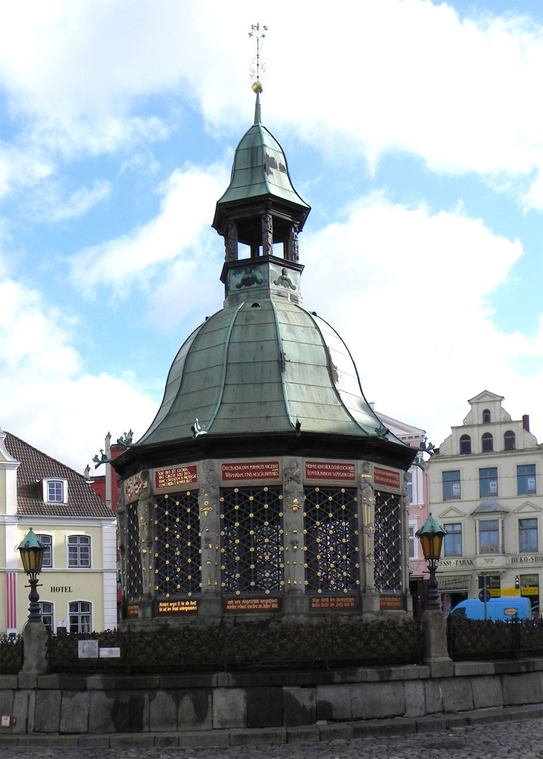 Die "Wasserkunst" in Wismar