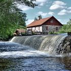 Die Wassermühle in Varetorp