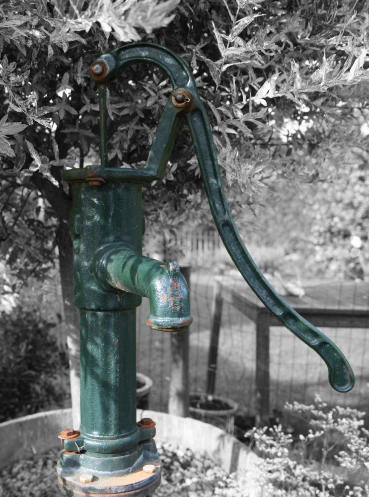 Die Wasserpumpe Im Garten Foto Bild Landschaft Garten