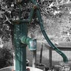 Die Wasserpumpe im Garten