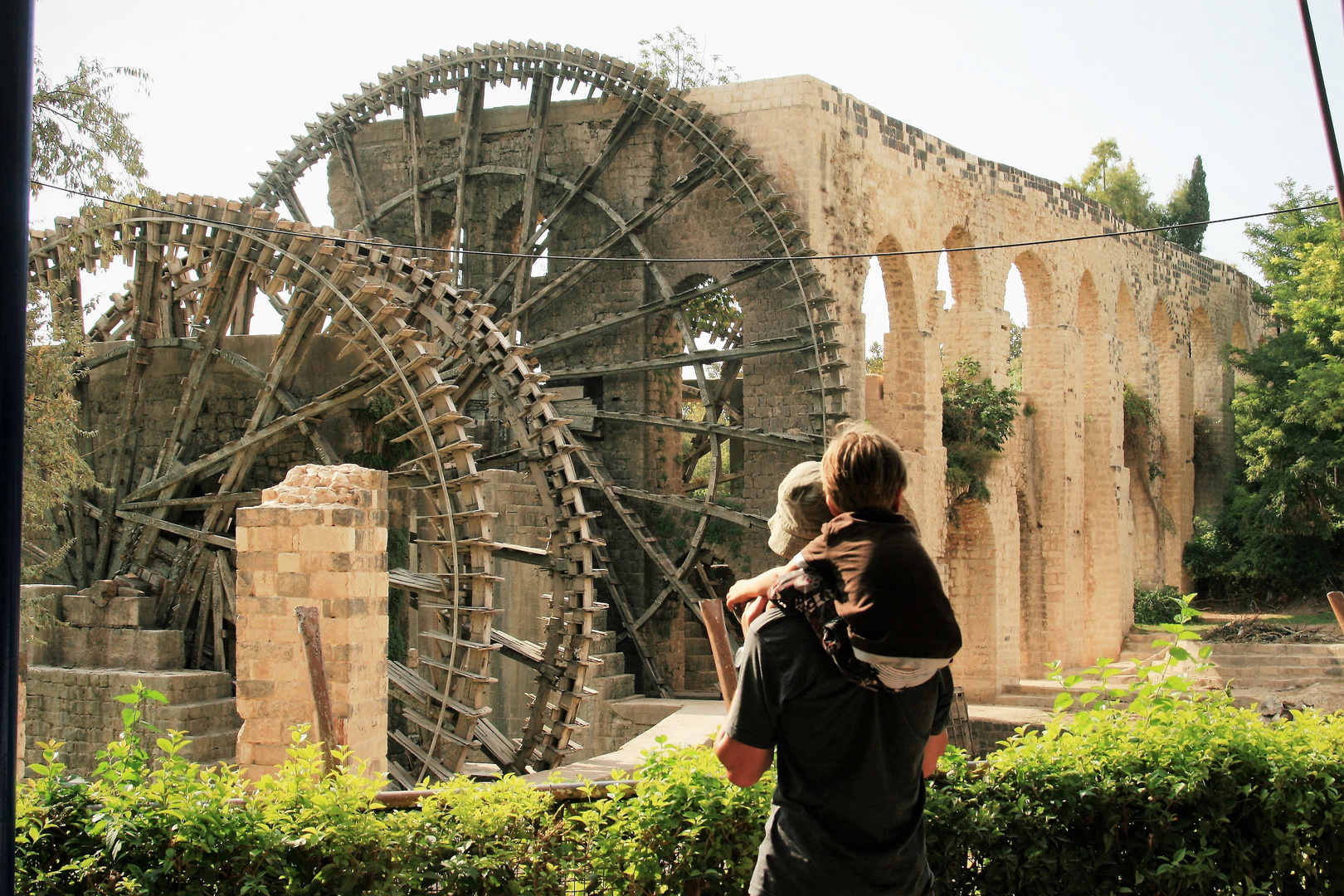 die Wasserräder in Hama