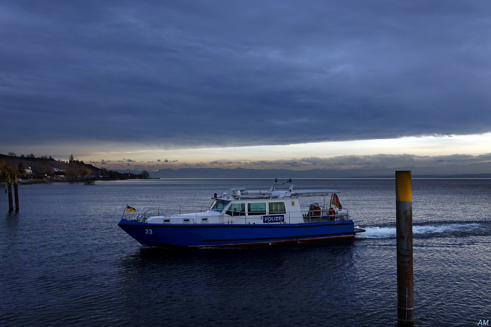 Die Wasserschutzpolizei vom Bodensee