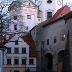 Die Wassertürme beim Roten Tor und das Brunnenmeister-Wohnhaus