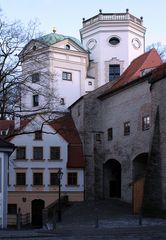 Die Wassertürme beim Roten Tor und das Brunnenmeister-Wohnhaus