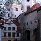 Die Wassertürme beim Roten Tor und das Brunnenmeister-Wohnhaus