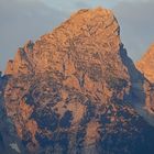 Die Watzmann-"Frau" im Morgenlicht