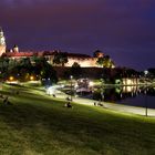 Die Wawel im Abendlicht