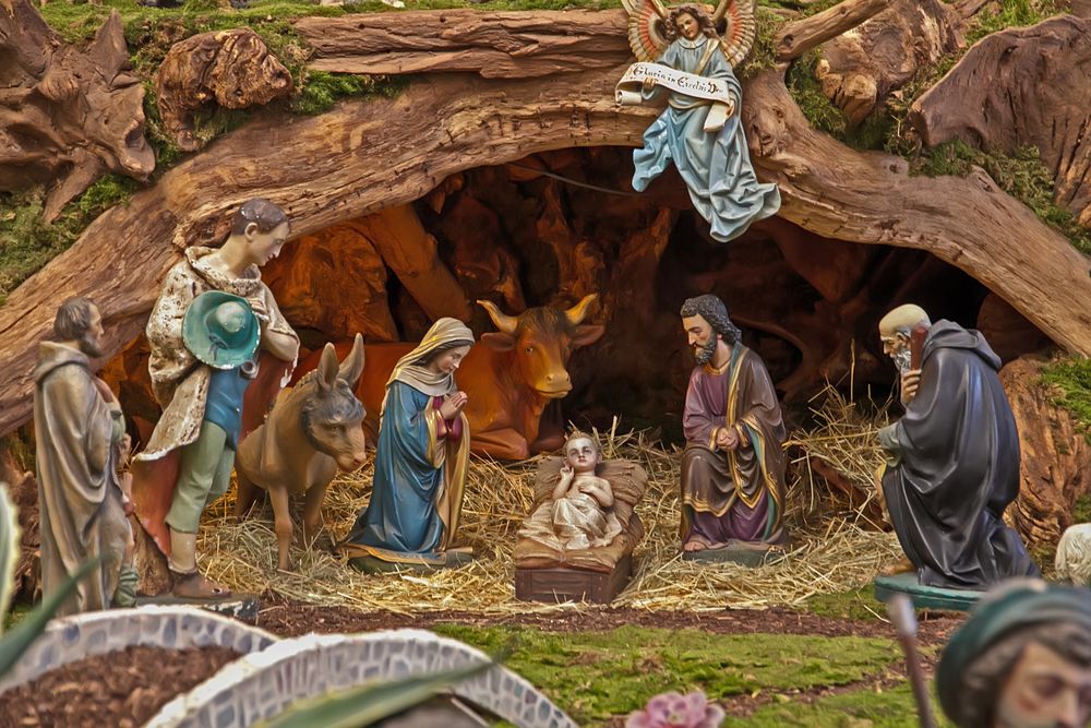 Die Weihnachtskrippe Foto & Bild stillleben, kunstfotografie & kultur