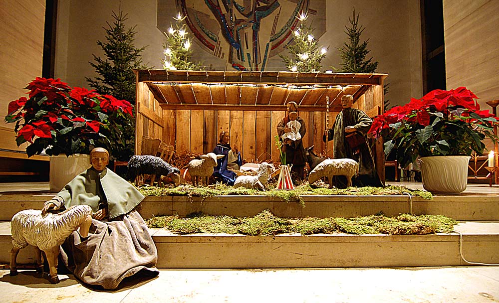 Die Weihnachtskrippe der St.Clemens Kirche in Oberhausen-Sterkrade