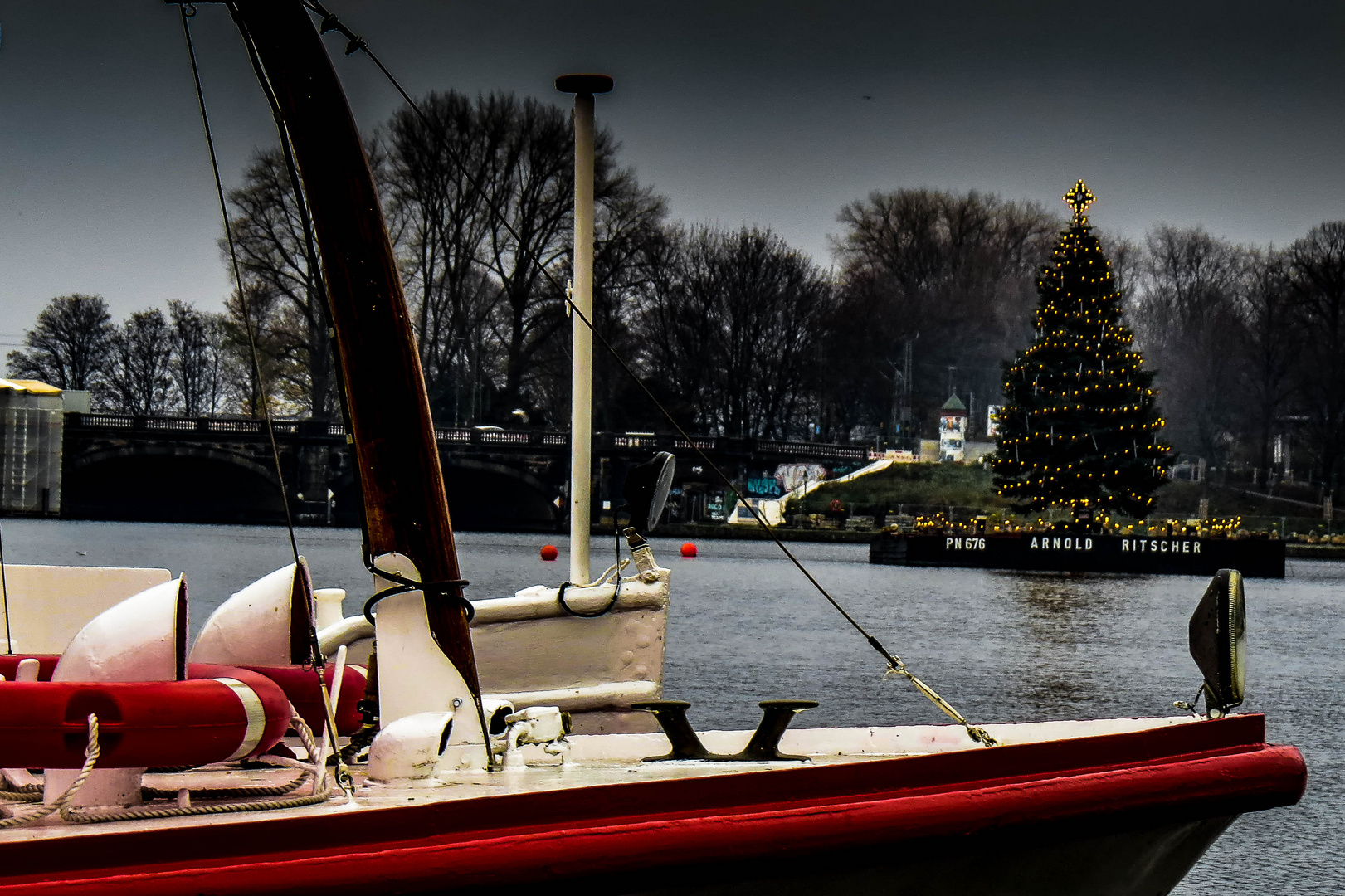 Die Weihnachtstanne ...