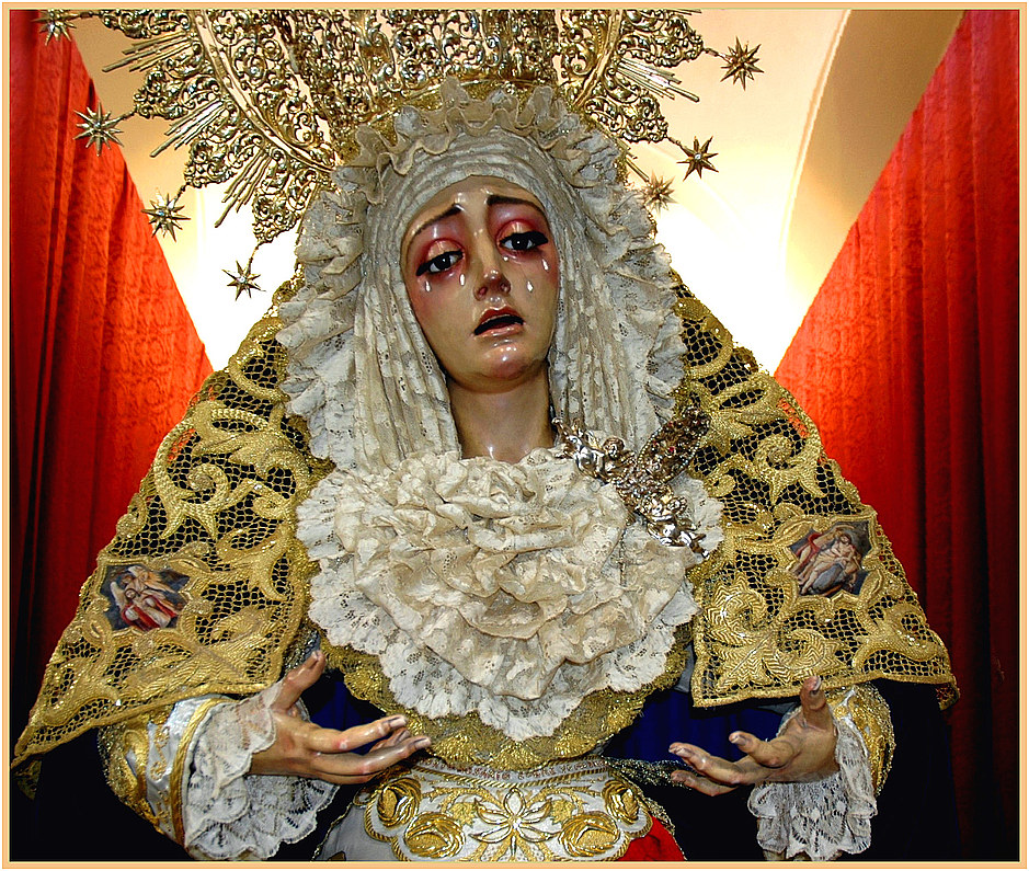 Die weinende Madonna von Cádiz