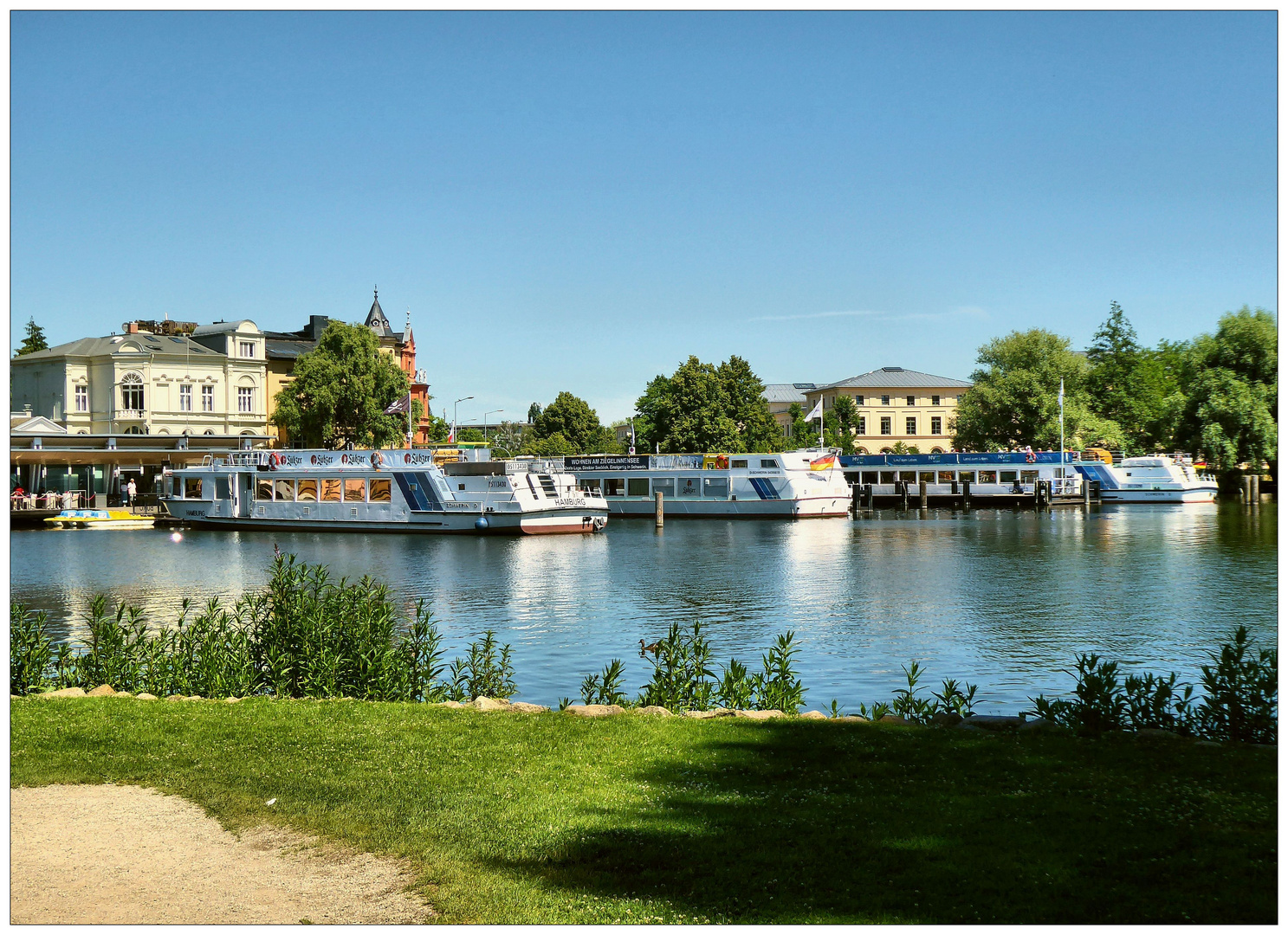 Die Weiße Flotte am Schweriner See