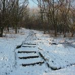 Die weiße Treppe ins nichts...