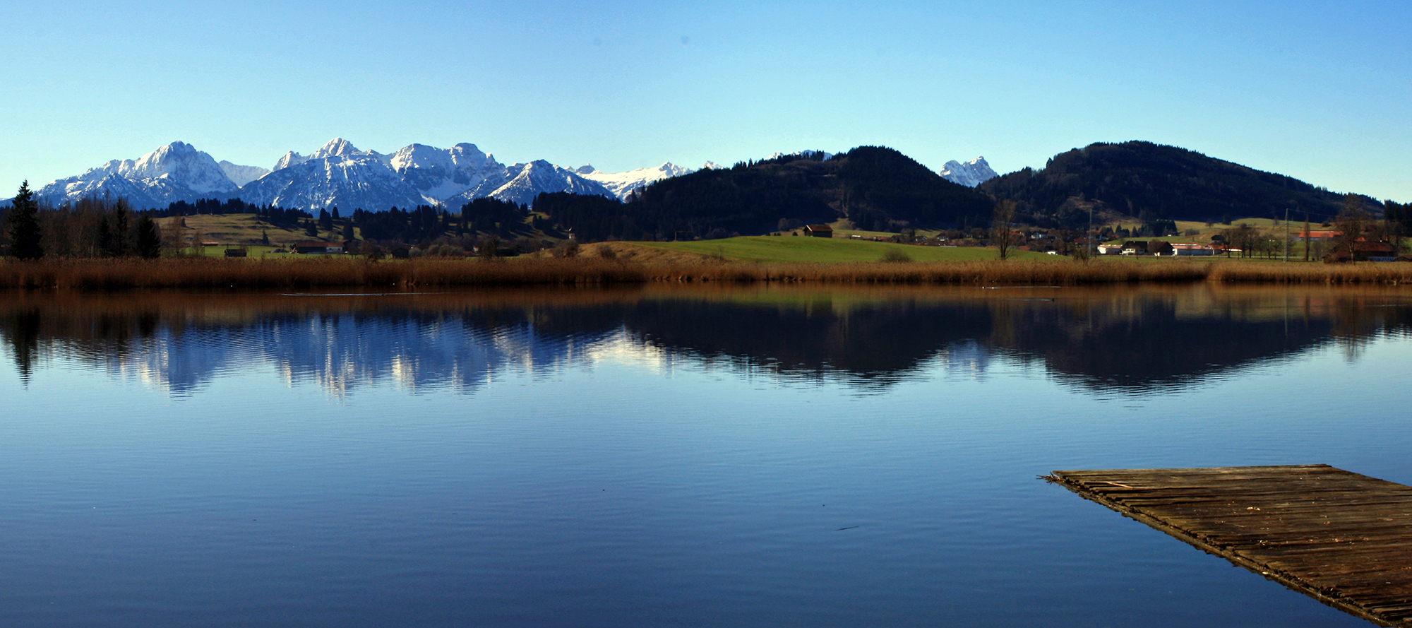 Die weißen Berge!