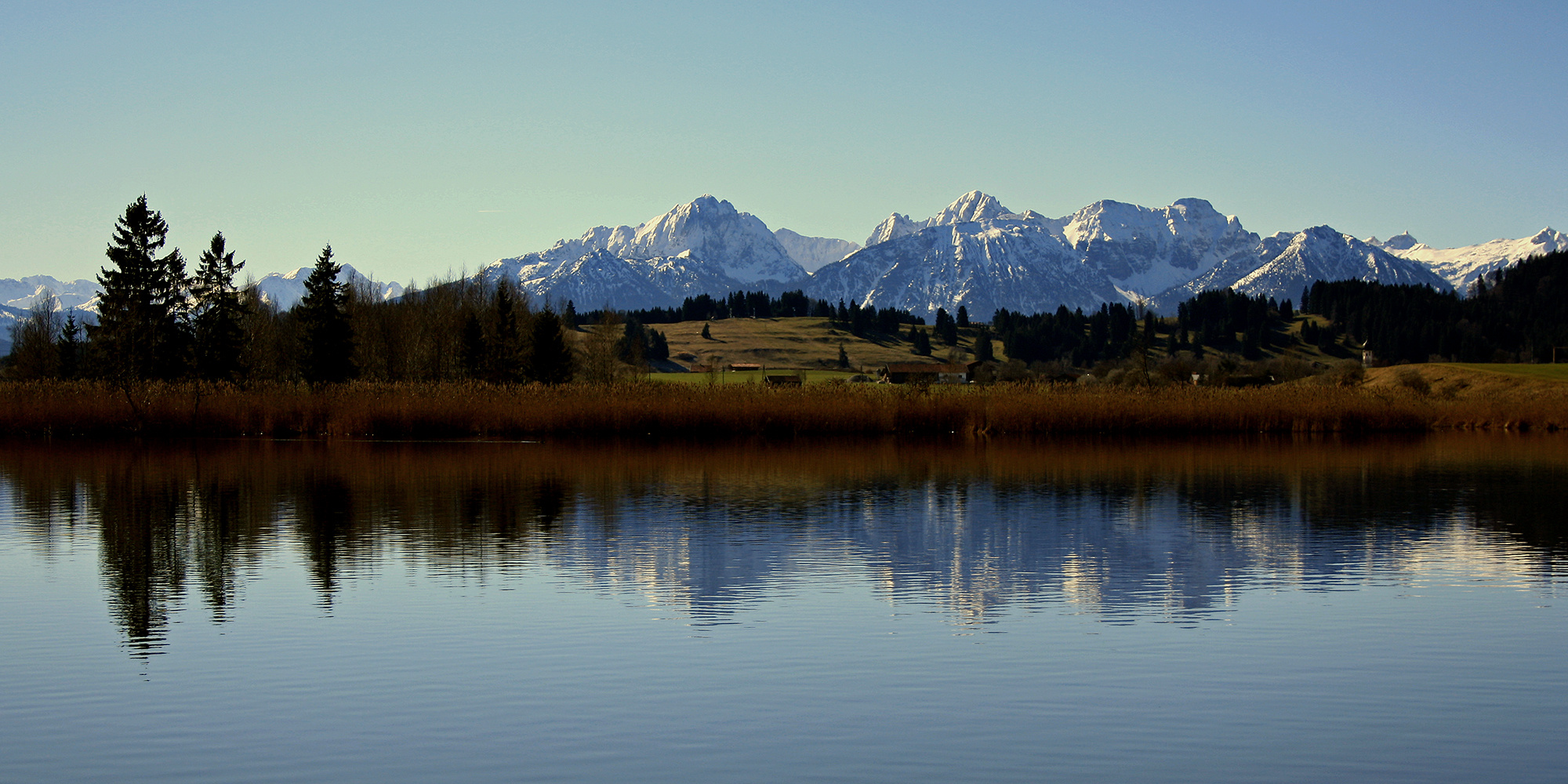 Die weißen Berge!