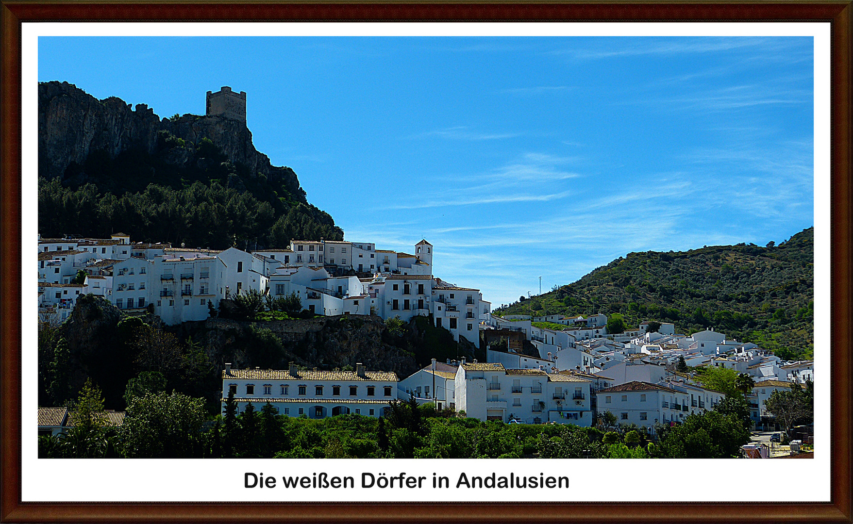 Die weißen Dörfer in Andalusien