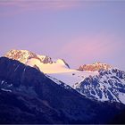 Die Weißkugel im letzten Abendlicht