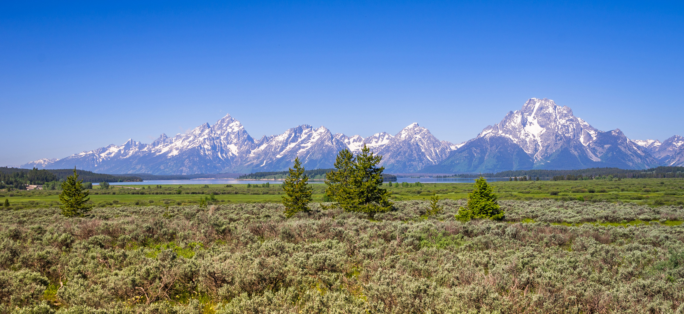 Die Weite des Grand-Teton N.P.