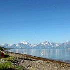 Die Weite in Norwegen ist Traumhaft die Berge in die Fern.e