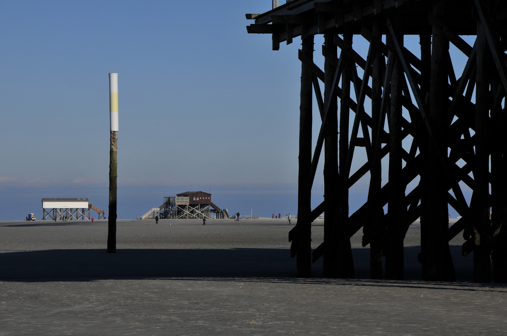 Die weite von St. Peter Ording