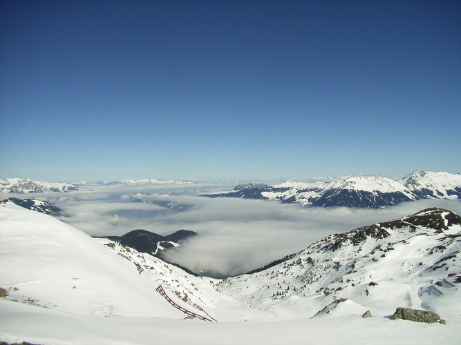 Die weiten Berge des Zillertals