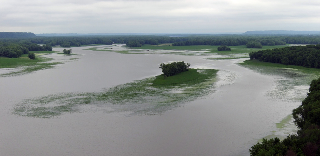 Die Weiten des Mississippi