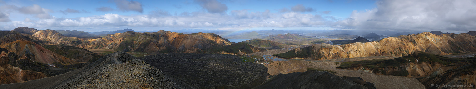 Die Weiten von Landmannalaugar