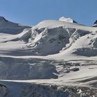 Die weiteren Monte Rosa Gipfel, denen man es gar nich ansieht...