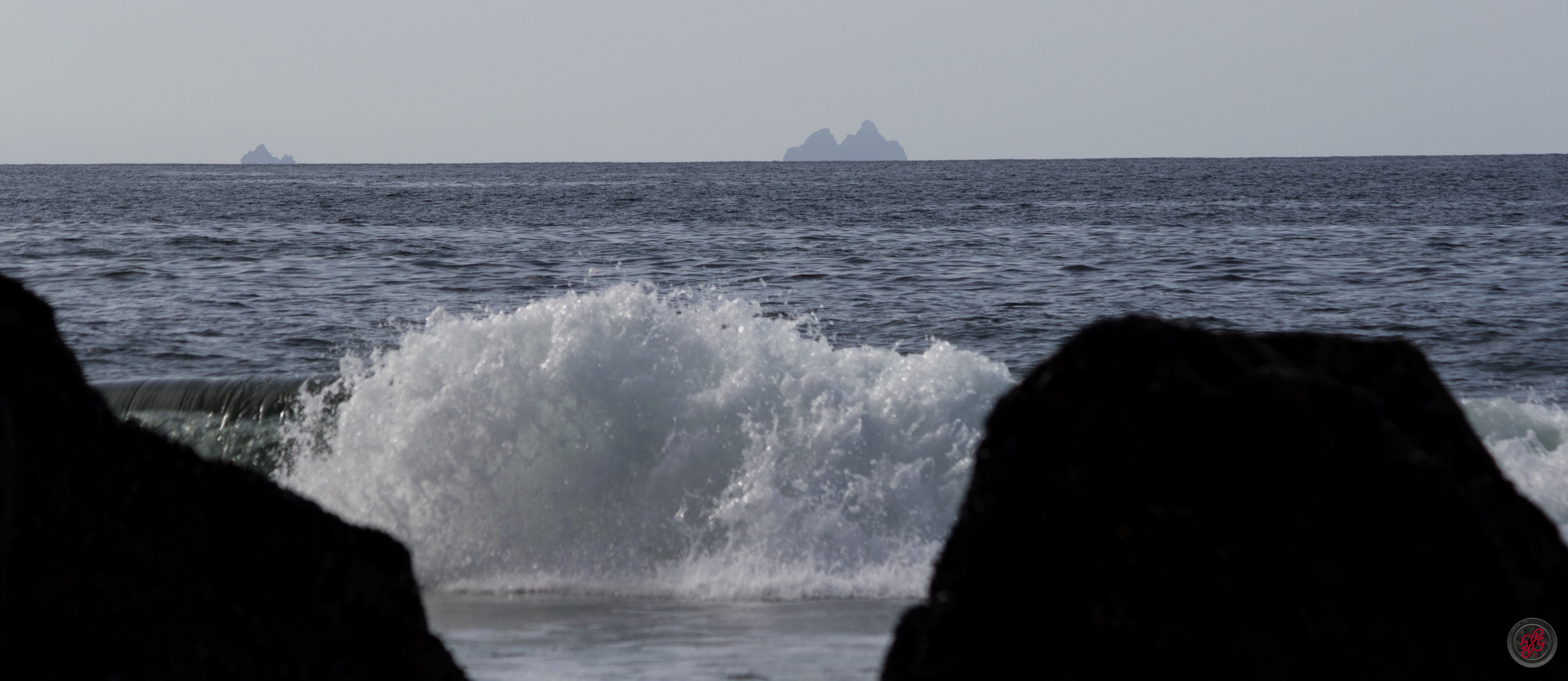 Die Wellen am Slea Head sind schneller da als man denkt!