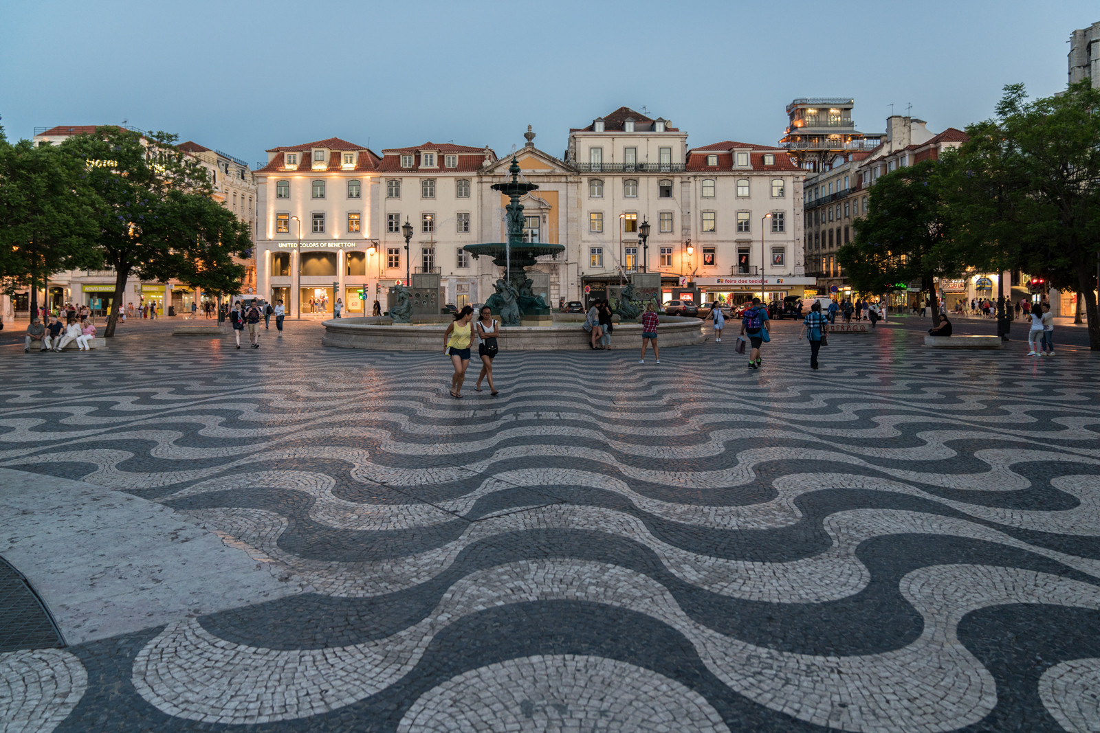 Die Wellen in Lissabon 