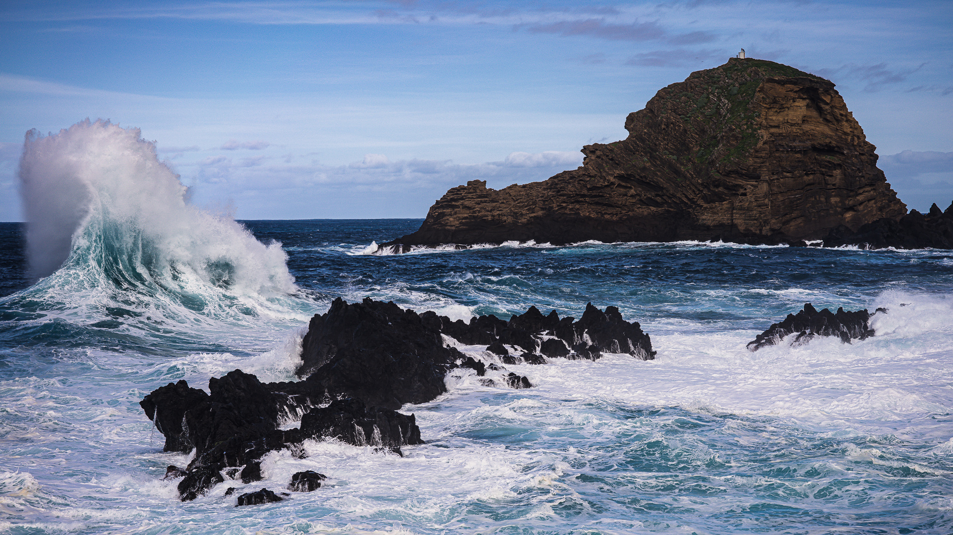 Die Wellen von Porto Moniz