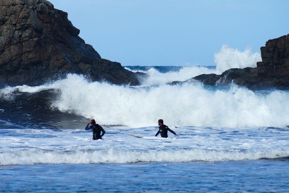 Die Wellenreiter Foto & Bild sport, segel surf & bootssportarten