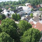 Die Welt aus der Kirchturmspitze