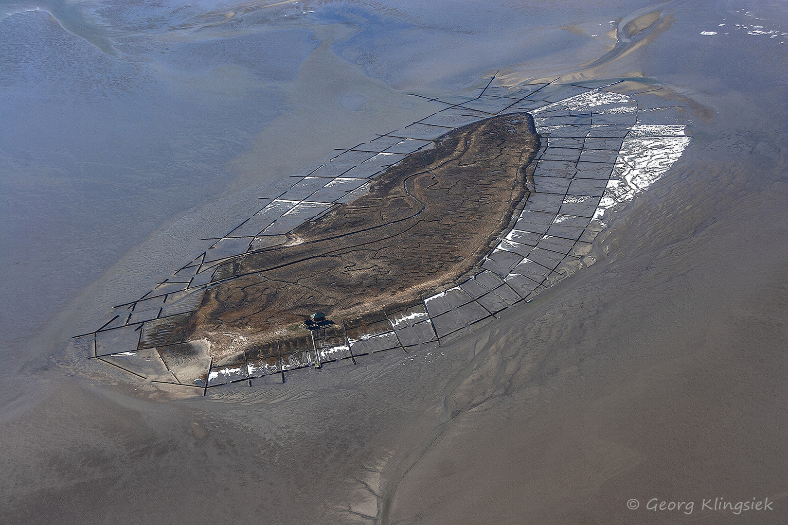 Die Welt von oben: Weiter geht’s zur Hallig Norderoog