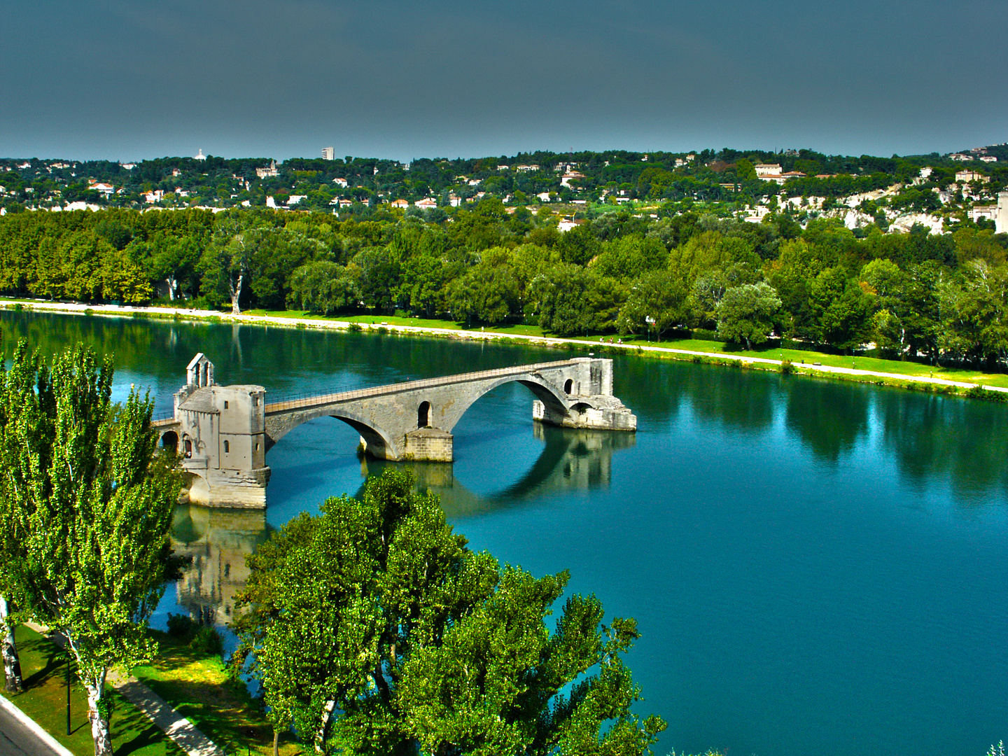 Die Weltbekannte Brucke Von Avignon Foto Bild Europe France Centre Bilder Auf Fotocommunity