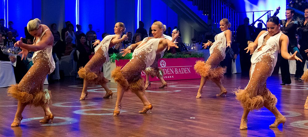 Die Weltmeisterformation in Latein -  Grün Gold Bremen bei der WTG 2013