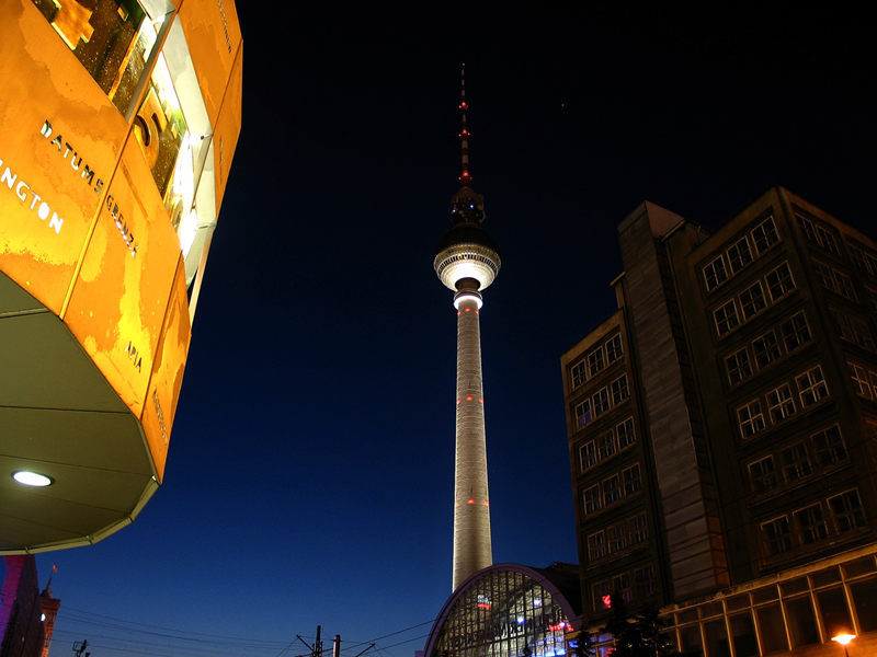 Die Weltuhr am Alexanderplatz