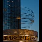 Die Weltzeituhr auf dem Alexanderplatz