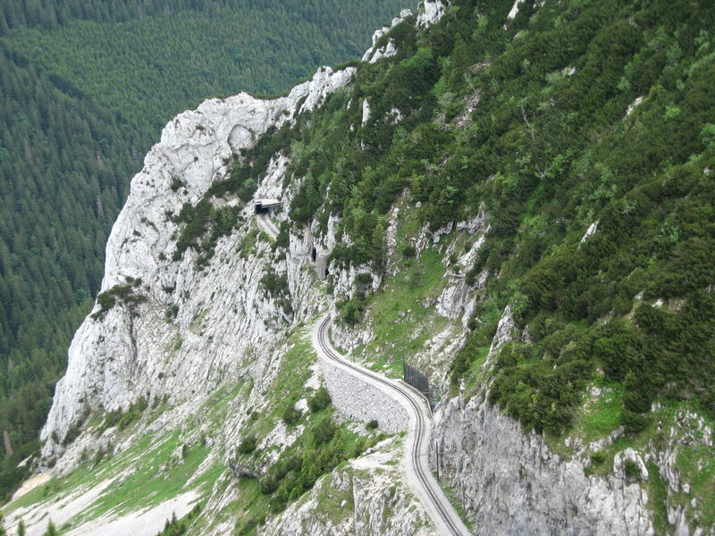 Die Wendelstein-Zahnradbahn in Oberbayern