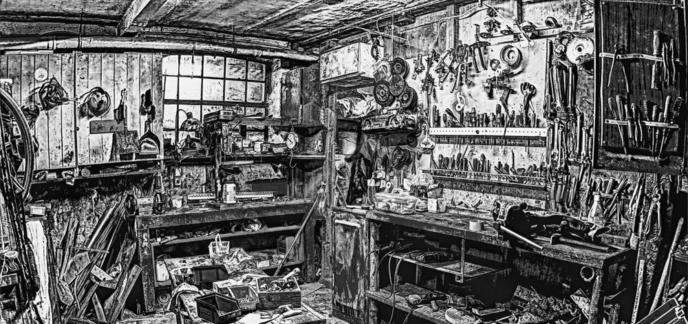 DIe Werkstatt Foto & Bild industrie und technik, handwerk, werkstatt