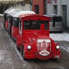 Die Wernigeröder Schlossbahn im Winter 1.