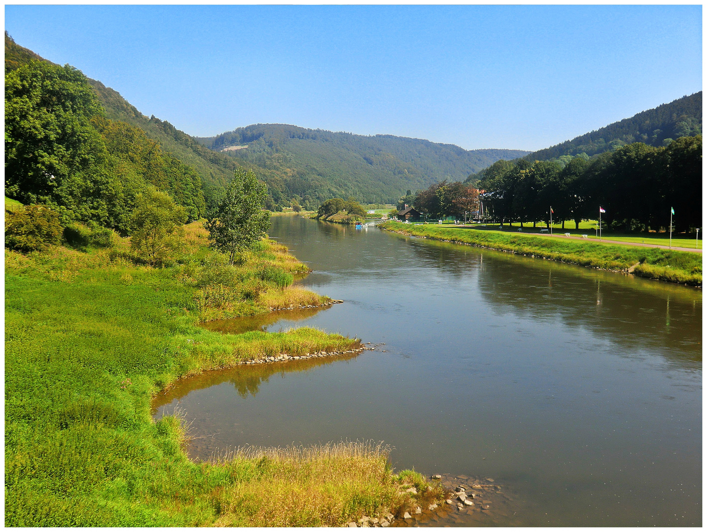 Die Weser - Bad Karlshafen