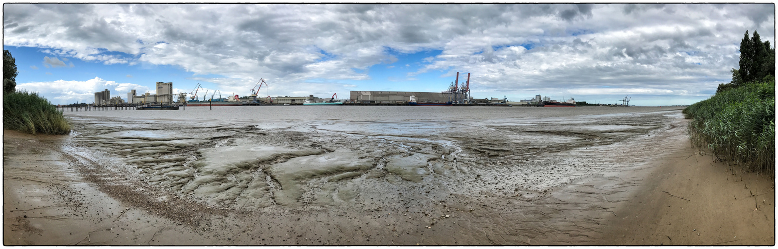 Die Weser bei Brake