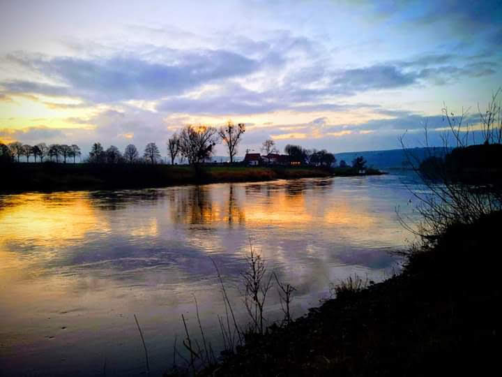 Die Weser bei Grohnde