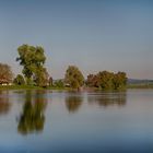 Die Weser bei Hochwasser