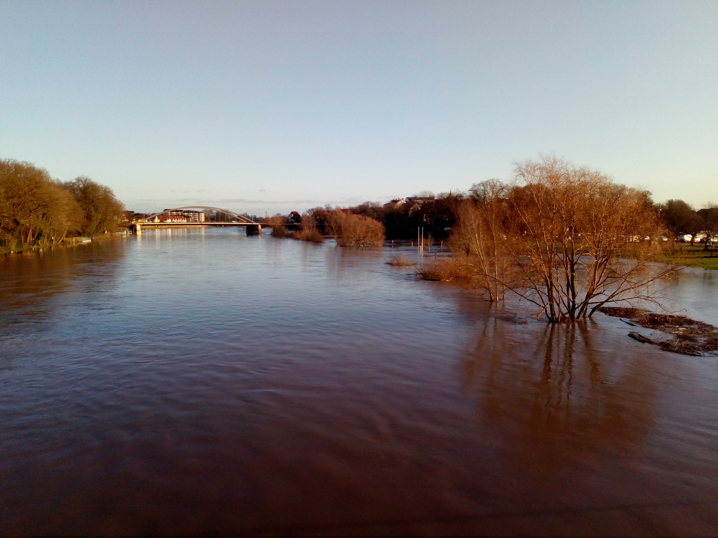 Die Weser bei Minden