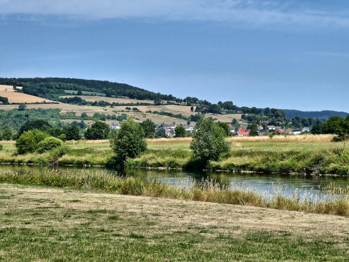 Die Weser bei Polle