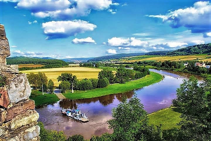 Die Weser bei Polle