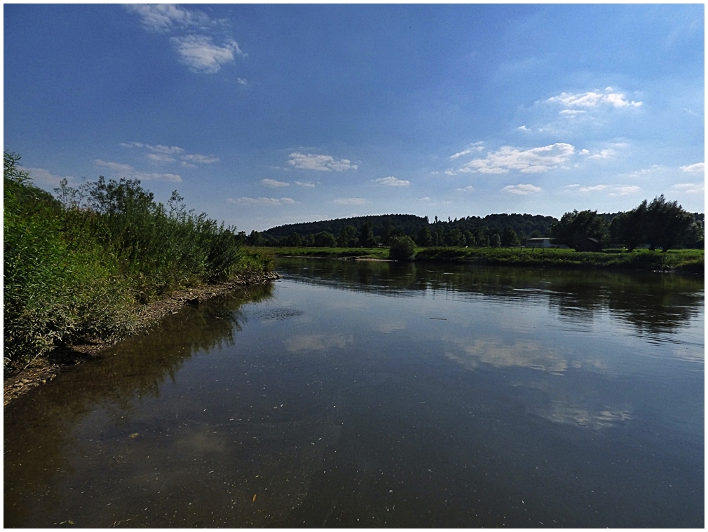 Die Weser bei Wehrden